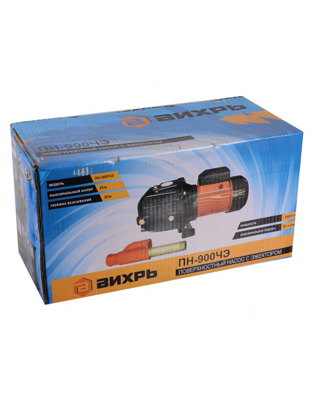 Насос поверхностный Вихрь ПН-900ЧЭ
