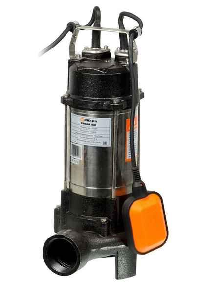 Насос фекальный Вихрь ФН-1100Л