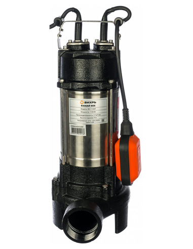 Насос фекальный Вихрь ФН-1100Л