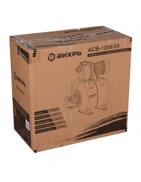 Насосная станция Вихрь АСВ-1200/24