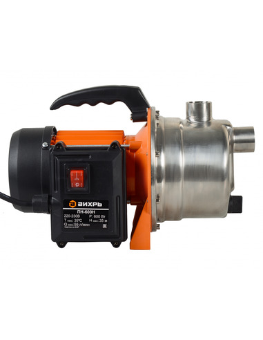 Насос поверхностный Вихрь ПН-600Н