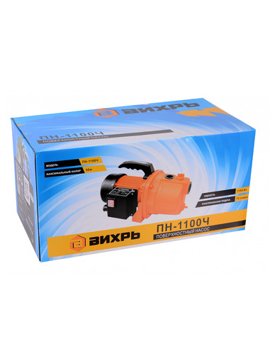 Насос поверхностный Вихрь ПН-1100Ч