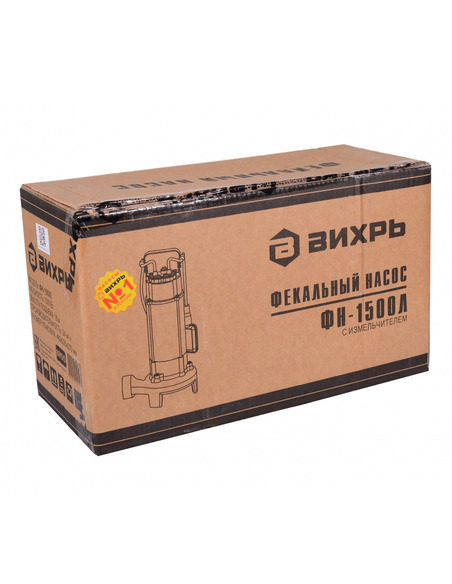 Насос фекальный Вихрь ФН-1500Л
