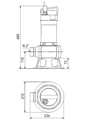 Насос дренажный Grundfos Unilift AP 50B.50.11.3.V