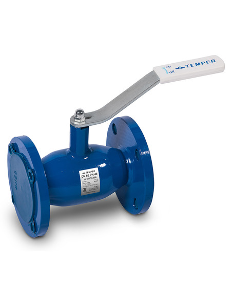 Кран шаровой TEMPER 286 ст.20 DN 65 PN 16 фланец/фланец под задвижку