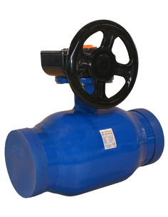 Кран шаровой TEMPER 282 ст.09Г2С DN 125 PN 25 сварка/сварка с редуктором