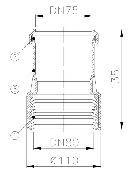Переходник HL9/7/8