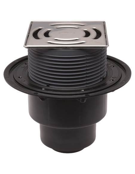 Трап HL3100Pr с вертикальным выпуском DN 50/75/110 с "сухим" сифоном "Primus"