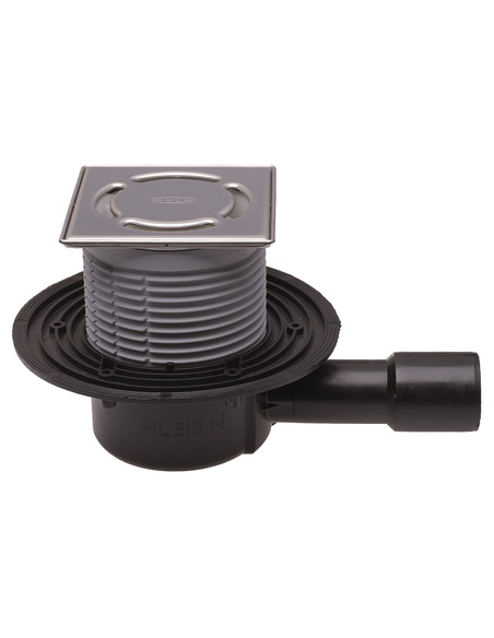 Трап HL510N-3000 с горизонтальным выпуском DN 40/50