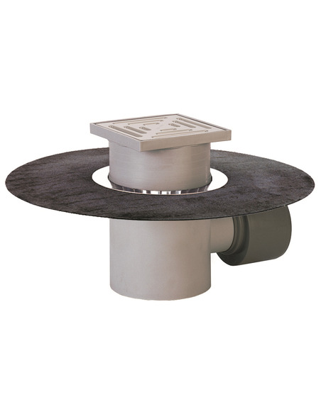 Трап HL72.1H с горизонтальным выпуском DN 75/110