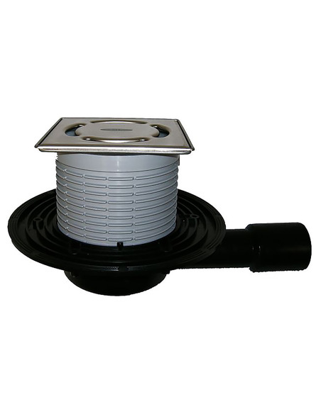 Трап HL90Pr-3000 с горизонтальным выпуском DN 40/50 с "сухим" сифоном "Primus"