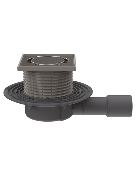 Трап HL90.2 с горизонтальным выпуском DN 40/50