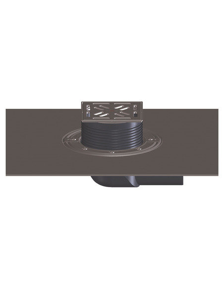 Трап HL5100TH с горизонтальным выпуском DN 75