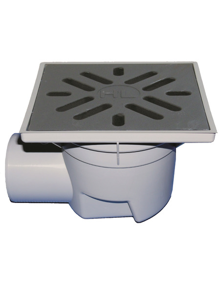 Трап HL605W с горизонтальным выпуском DN 110