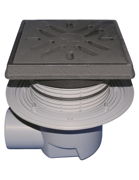 Трап HL615.1 с горизонтальным выпуском DN 110