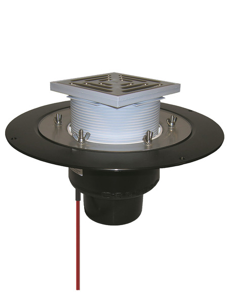 Кровельная воронка HL62.1B/1 DN110 с электрообогревом