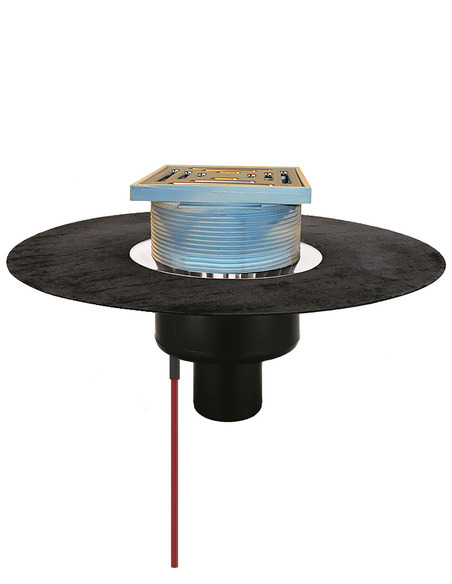 Кровельная воронка HL62.1BH/7 DN75 с электрообогревом