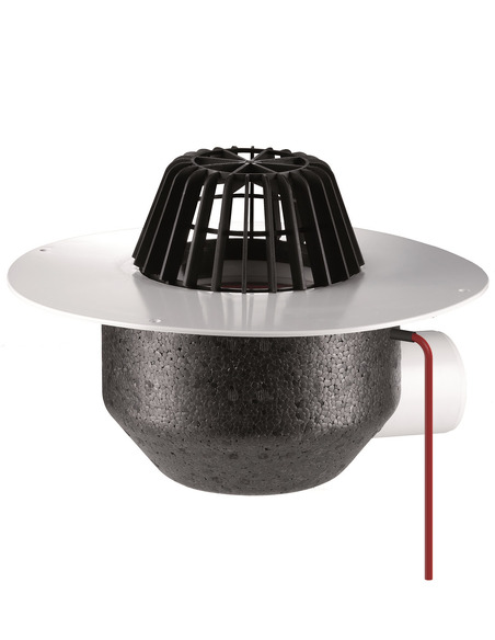 Кровельная воронка HL64.1P/1 DN110 с электрообогревом