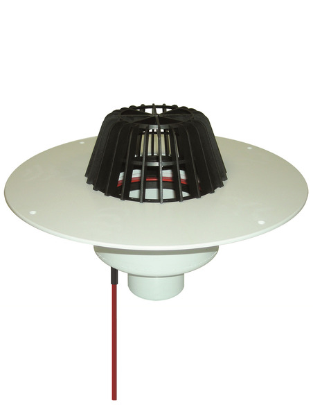 Кровельная воронка HL62.1P/7 DN75 с электроподогревом