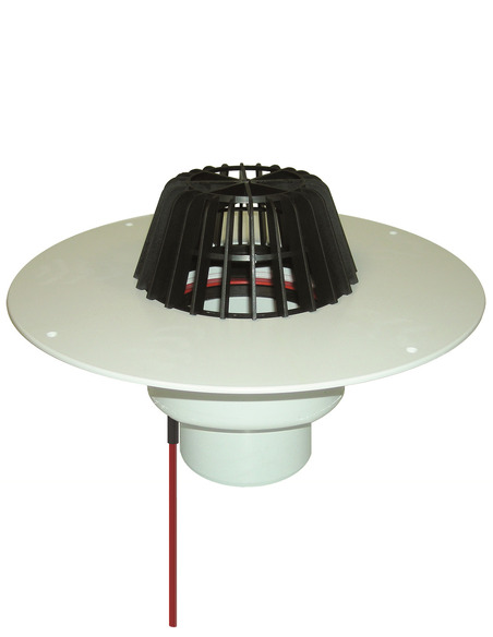 Кровельная воронка HL62.1P/2 DN125 с электроподогревом