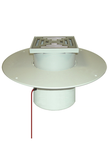 Кровельная воронка HL62.1BP/5 DN160 с электрообогревом Кровельная воронка HL62.1BP/5 DN160 с электрообогревом