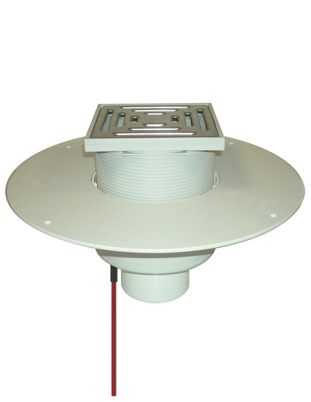 Кровельная воронка HL62.1BP/1 DN110 с электрообогревом