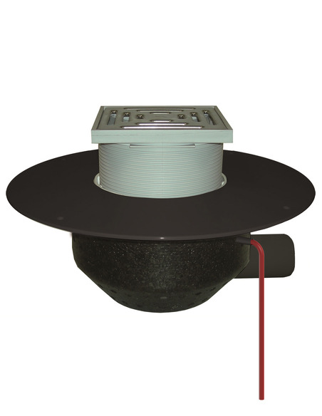 Кровельная воронка HL64.1BF/7 DN75 с электрообогревом