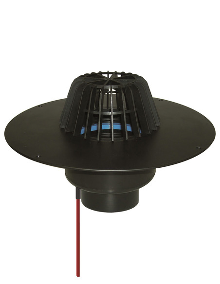 Кровельная воронка HL62.1F/2 DN125 с электроподогревом