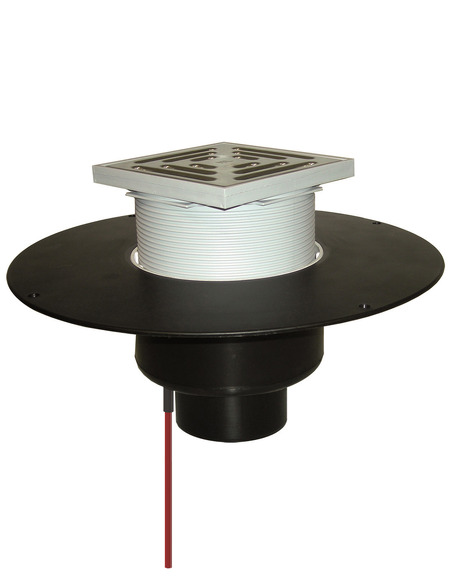 Кровельная воронка HL62.1BF/2 DN125 с электрообогревом