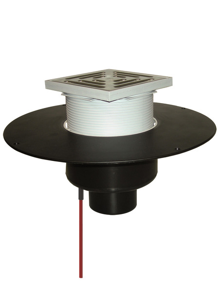 Кровельная воронка HL62.1BF/1 DN110 с электрообогревом