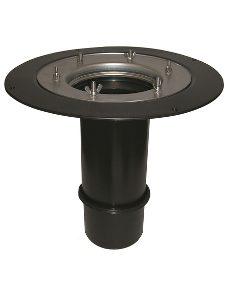 Надставной элемент из ПП HL65 с фланцем Надставной элемент из ПП HL65 с фланцем