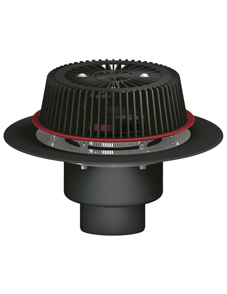 Кровельная воронка HL62Safe/2 DN125