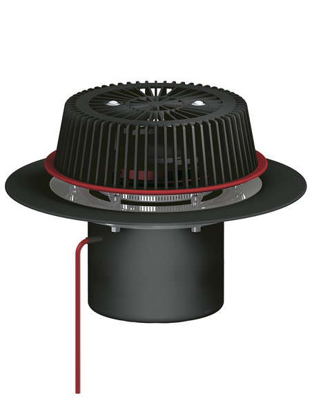 Кровельная воронка HL62.1Safe/5 DN160 с электроподогревом