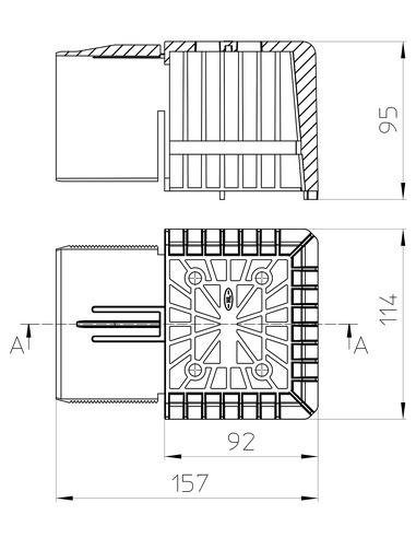 Листвоуловитель для парапетных воронок HL068.1E