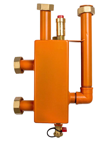 Гидравлическая стрелка Meibes MeiFlow S BG DN 25, 2 м3/ч, 60 кВт