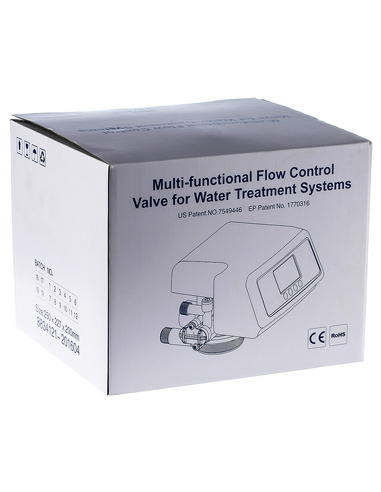 Клапан управления RUNXIN F65P3 (умягчение, по расходу) 2 м³/ч