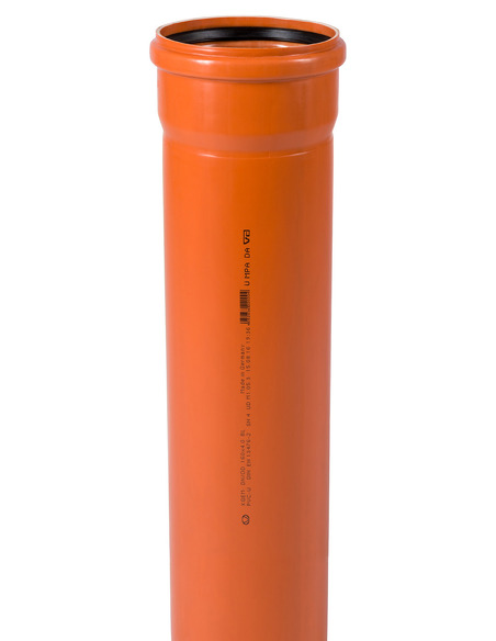 Труба канализационная Ostendorf KGEM 160х3000 с раструбом Труба канализационная Ostendorf KGEM 160х3000 с раструбом