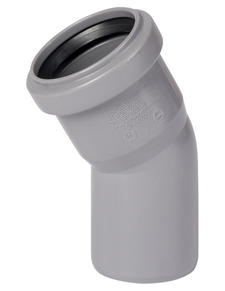 Отвод канализационный Ostendorf HTB 50х30°