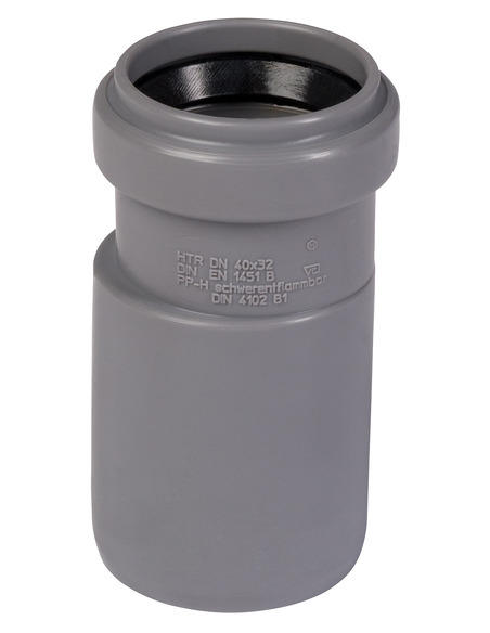 Переход канализационный эксцентрический Ostendorf HTR 40/32