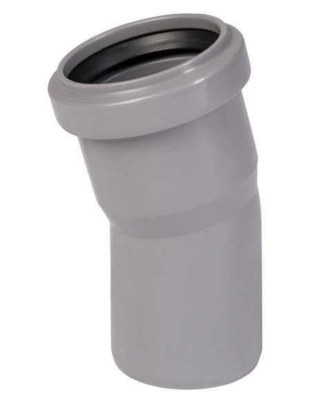 Отвод канализационный Ostendorf HTB 50х15°