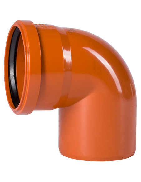 Отвод канализационный Ostendorf KGB 110х87° Отвод канализационный Ostendorf KGB 110х87°