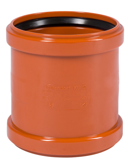 Муфта канализационная Ostendorf KGMM 110 двухраструбная