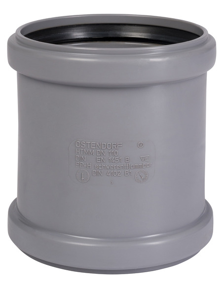 Муфта канализационная Ostendorf HTMM 110 двухраструбная