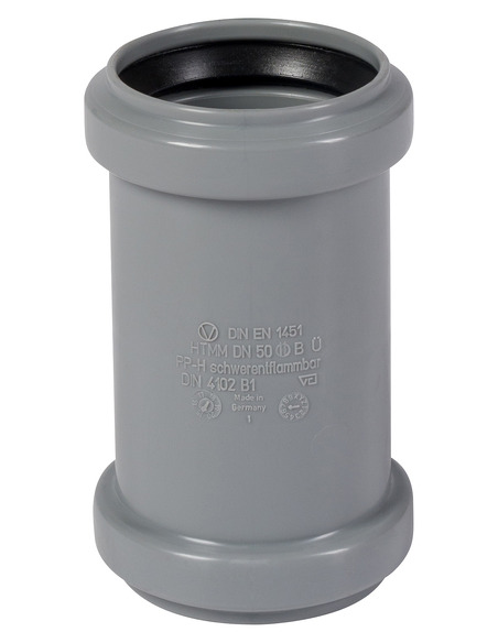 Муфта канализационная Ostendorf HTMM 50 двухраструбная