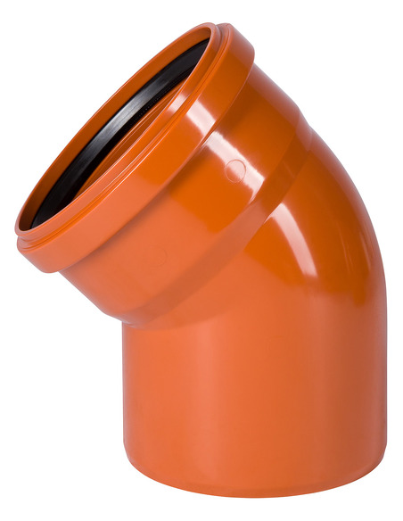 Отвод канализационный Ostendorf KGB 160х45° Отвод канализационный Ostendorf KGB 160х45°