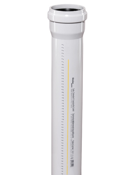 Труба канализационная Ostendorf SKEM 110х2000 с раструбом