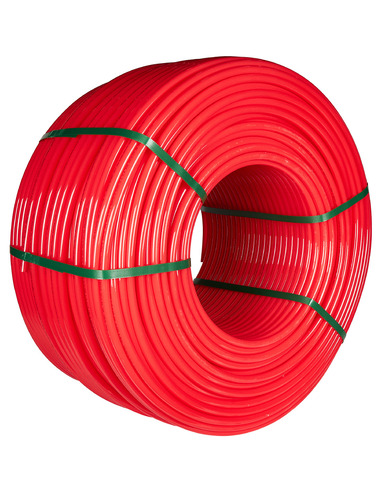 Труба из сшитого полиэтилена ROMMER 16х2,0 PE-Xa/EVOH красная (бухта 500 м)