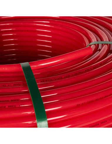 Труба из сшитого полиэтилена ROMMER 16х2,0 PE-Xa/EVOH красная (бухта 500 м)