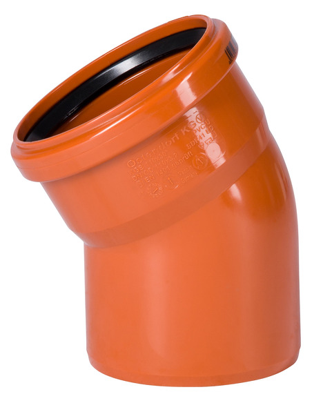 Отвод канализационный Ostendorf KGB 110х30° Отвод канализационный Ostendorf KGB 110х30°