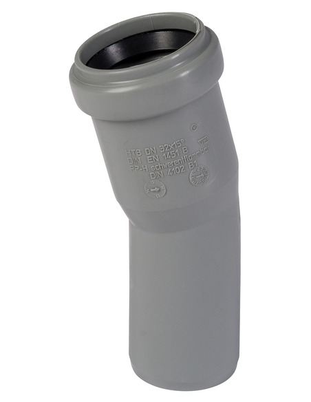 Отвод канализационный Ostendorf HTB 32х15°